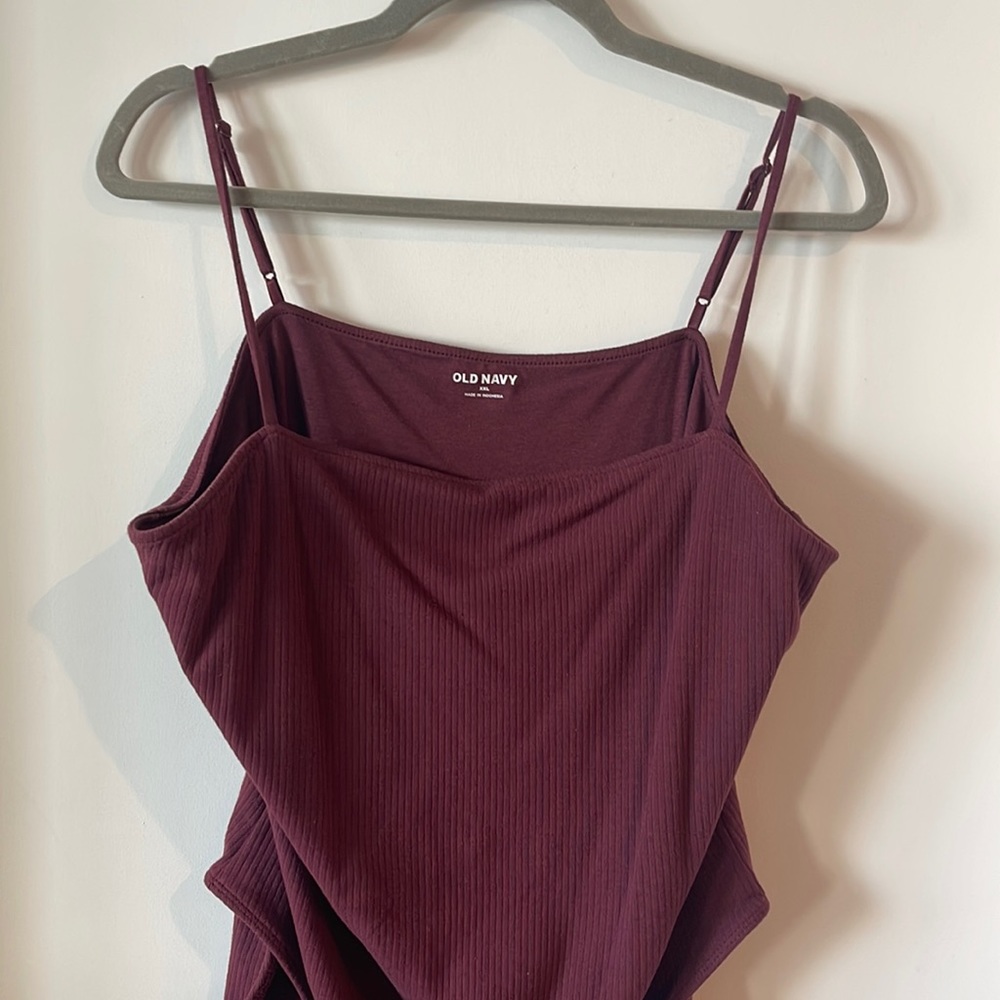 Old navy ribbed bodysuit -XXL